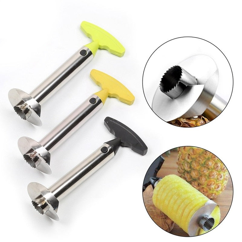Pineapple Slicer Peeler Cutter Parer Knife Stainless Steel - Culinarywellbeing