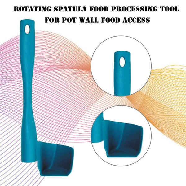 Rotating Spatula for Kitchen Thermomix Removing Portioning Food Multi-function Rotary Mixing Drums Spatula - TheWellBeing1