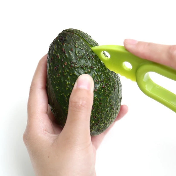 TheWellBeing™ 3-in-1 Avocado Slicer - Kitchen Gadget for Easy Prep - Culinarywellbeing