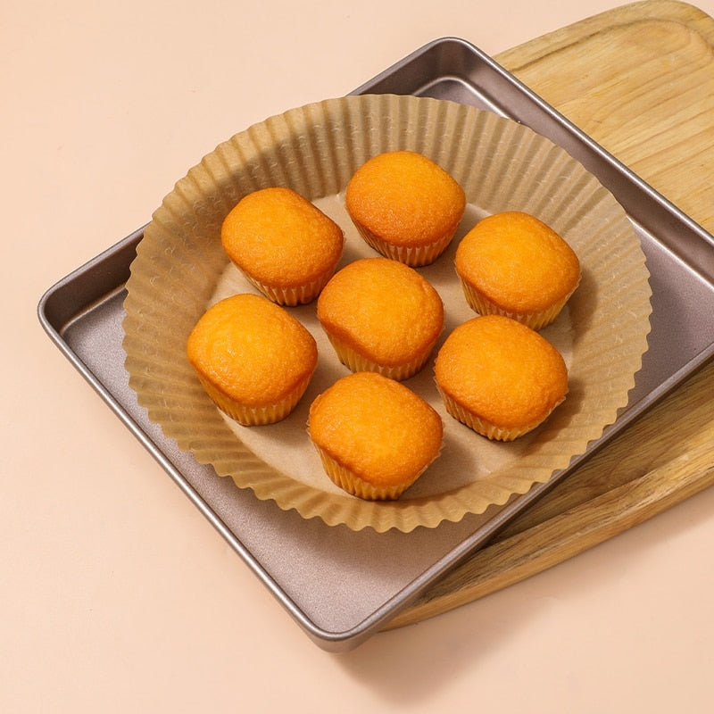 TheWellBeing™ Air Fryer Silicone Oil-Absorbent Paper Rounds (50pcs)Suitable for air fryer oven baked goods or desserts, reduce the cleaning of dishes, for you to cook to reduce stress Much quantity, there are 50 sets disposable, isoTheWellBeing1TheWellBeing™ Air Fryer Silicone Oil-Absorbent Paper Rounds (50pcs)CulinaryWellBeing