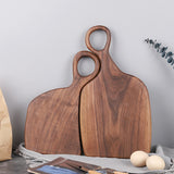 Black Walnut Wood Cutting Board Solid Wood Creative Whole Wood Bread Tray Fruit Chopping Board Kitchen Wooden Board Kitchen Tool - TheWellBeing1