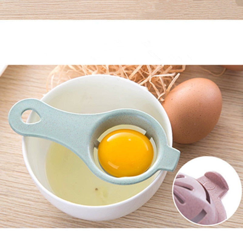 Stem Egg Separator White and Yolk Filter Kitchen Baking Separator Tool - Culinarywellbeing