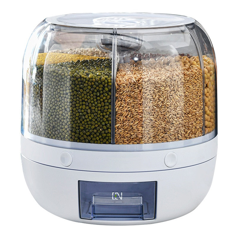 TheWellBeing™ 360° Rotating Rice Dispenser - Moisture-Proof Food StoraTheWellBeing1TheWellBeing™ 360° Rotating Rice Dispenser - Moisture-Proof Food StorageCulinaryWellBeing