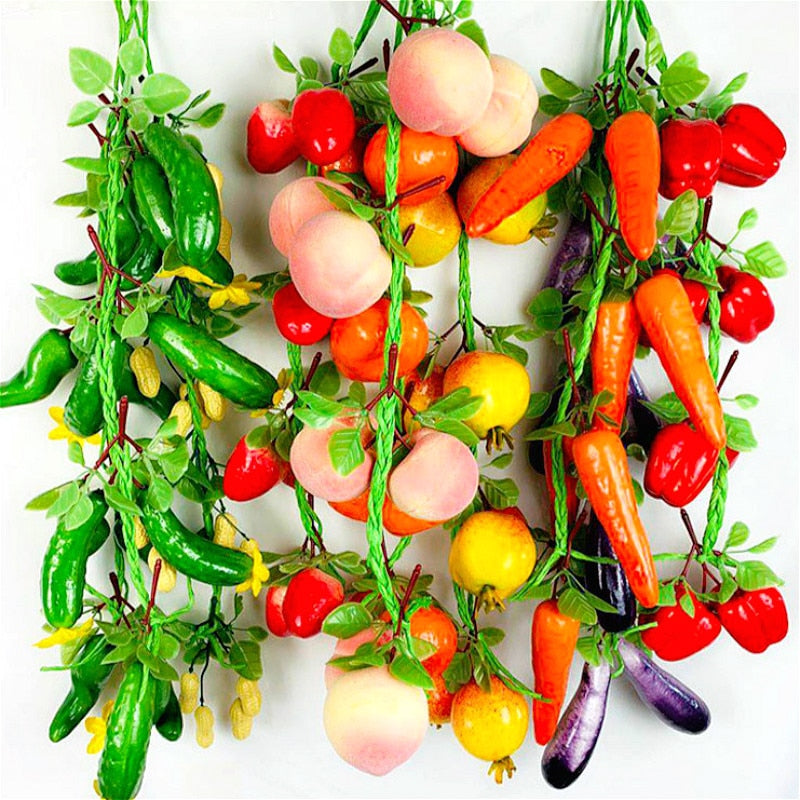 TheWellBeing™ Artificial Simulation Vegetables - Fake Chili Pepper Fruit for Photography Props and Home Decoration - Culinarywellbeing