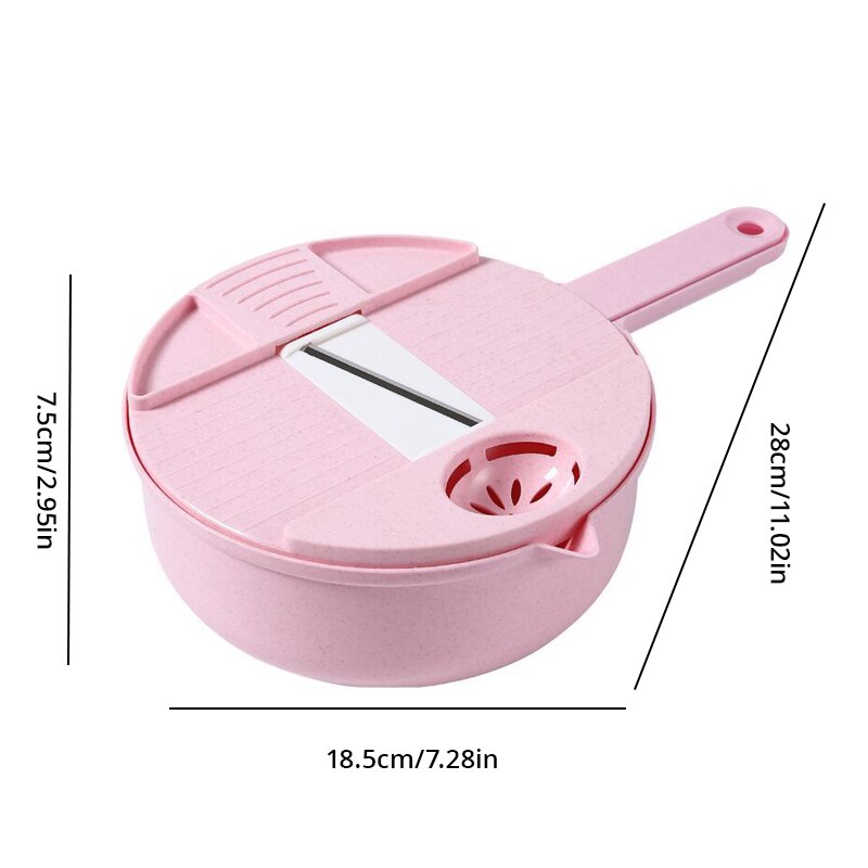 Multi-Function Salad Uten Vegetable Chopper - Convenient Kitchen Tool - Culinarywellbeing