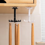 Universal Kitchen Hook Multi-Purpose 360 Degrees Rotated Rotatable Six-claw Rack Organizer Storage Spoon Hanger Accessories 2pcs - TheWellBeing1