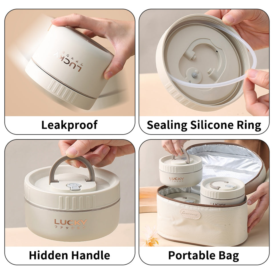 Insulated Bento Lunch Set - Culinarywellbeing