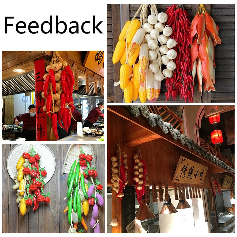 TheWellBeing™ Artificial Simulation Vegetables - Fake Chili Pepper Fruit for Photography Props and Home Decoration - Culinarywellbeing