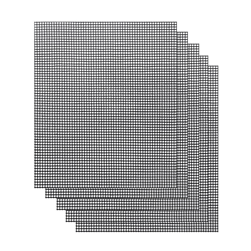 Non-stick Barbecue Mesh Mat Liner Reusable Heat Resistance Baking Net Color:Black Style:Barbecue Mat Package:1*Barbecue Mat Size:30x40cm/40x50cm Functions: Pad on the grill to prevent food from falling and adhesion How to Use: Clean fiTheWellBeing1-stick Barbecue Mesh Mat Liner Reusable Heat Resistance Baking Net PadCulinaryWellBeing